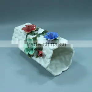 Handmade Ceramic Craft Conical Vase thumbnail-2