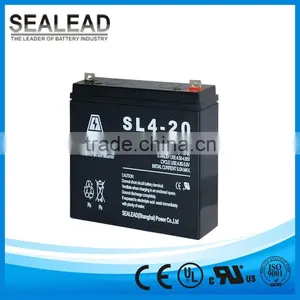 Customized Design 4v 20ah E-bike Lead Acid Battery thumbnail-1