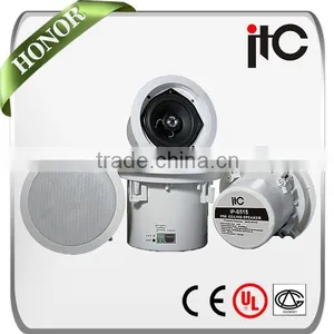 ITC IP-S508 Series Hot Sale Ceiling Mount Hifi TCP IP POE Speakers Quality Choice thumbnail-1