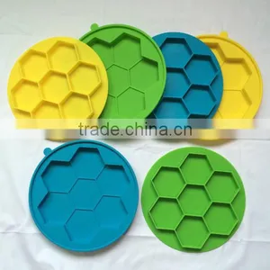 New Arrival Eco-friendly Recomand Suppliers Silicone Burger Press, Friends BBQ Party Tools Silicone thumbnail-3