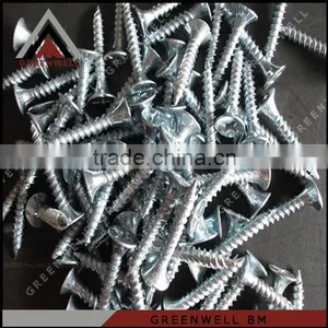 China Black Coarse Thread Zinc Plated Black Drywall Screw thumbnail-1