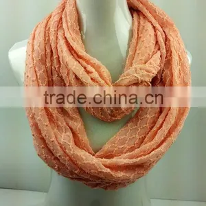 NEW Fashion Womens Girls Soft Jersey 100% Polyester Tube Scarf for Spring thumbnail-1