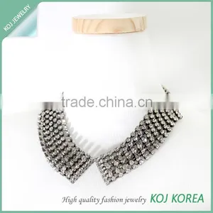 KR-572 Rhinestone Collar Necklace Jewelry Hot Sale thumbnail-1