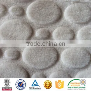 Embossed Brushded Imatation Rabbit Fur Fabric for Carpet thumbnail-3
