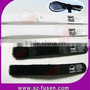 Customised Magic Tape Cable Ties With Logo Printing thumbnail-1