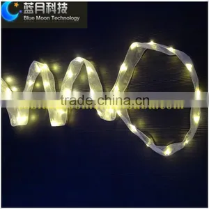 New Hot Europe Sale Optic Fiber Light Decoration for 2016 Christmas Ribbon Light thumbnail-3