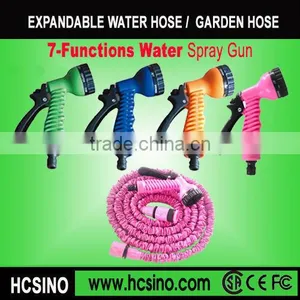7 Functions Spray Nozzle Retractable Garden Hose thumbnail-1