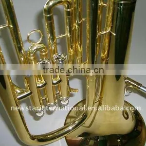 Gold Lacquer Bb Euphonium thumbnail-3