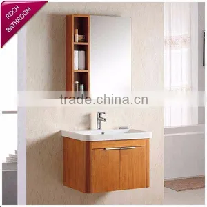ROCH 8050 Classical Simple Oak Wood Cabinet Bathroom thumbnail-1