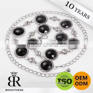Sexy Clothing Chain of Acrylic Waist Chain Brightness F1-80105 thumbnail-1