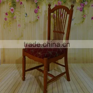 Hot Sale Antiquet Wooden Dining Chair for Hotel thumbnail-4