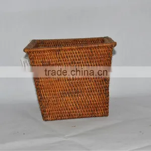 Full Rattan Basket thumbnail-1