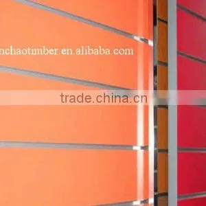 Melamine Laminated Grooved MDF thumbnail-1
