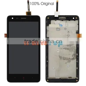 Original LCD Screen Replacement For Xiaomi Hongmi2 Redmi 2 Display With Touch Digitizer and Front Frame Housing Plate Assembly thumbnail-1
