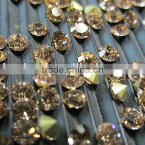 CHINA High Quality Pointback Glass Mirror Rhinestone thumbnail-1