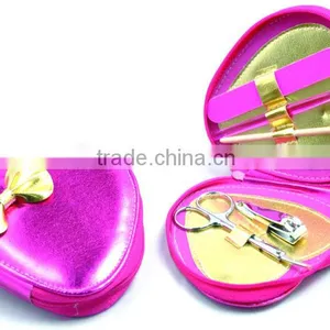 Heart Shaped Travel Manicure Set Personal Care Manicure Set thumbnail-1