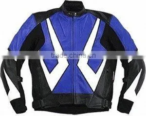 DL-1212 Leather Motorbike Jacket thumbnail-1