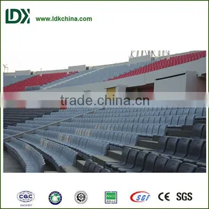 Outdoor Training Field Good Quality Floor Mounted Light Weight Durable Injection Molding Chair for Sale thumbnail-3