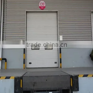 Lowest Price Fire-rated Windproof High Lift Sectional Industrial Overhead Door thumbnail-4