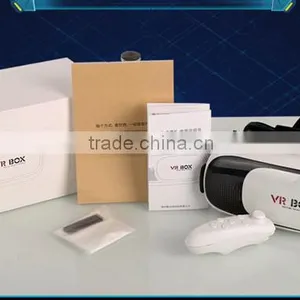 Google Cardboard VR BOX Version VR Virtual Reality Glasses + Bluetooth Wireless Mouse thumbnail-1
