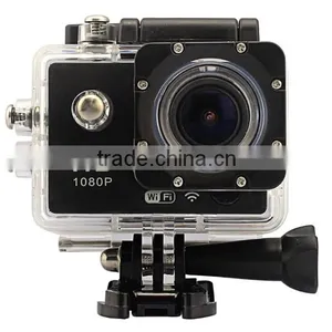 Mini 1.5inch 12Mega Pixel H.264 IR Remote Control 1080p Sj4000wifi Waterproof Helmet Cam With Seamless thumbnail-5