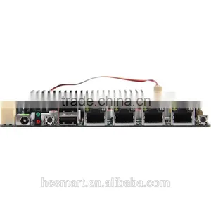 4 Lan Intel Atom D525 Cheap Industrial Firewall Computer Motherboard thumbnail-2
