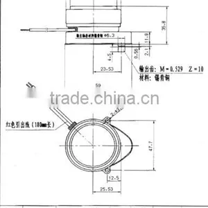 Timer Switch Motor 220V 5rpm AC Hysteresis Synchronous Motor thumbnail-6