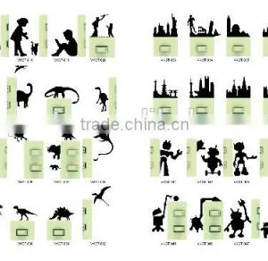Wall Art Customized Switch off Lights Decals thumbnail-3