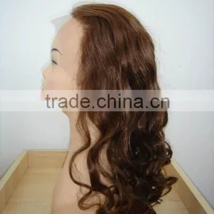 Fashion Lady Lace Wig Body Wavy Natural Looking Stock or Custom thumbnail-1