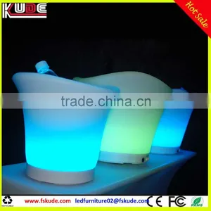 Rechargeable Led Ice Bucket/illuminated Beer Bottle Ice Bucket With Remote Control thumbnail-3