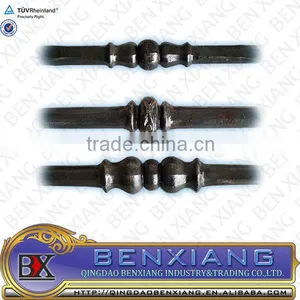 Forged Bar Fence Railing Part Wrought Iron Cast Steel Pickets thumbnail-1
