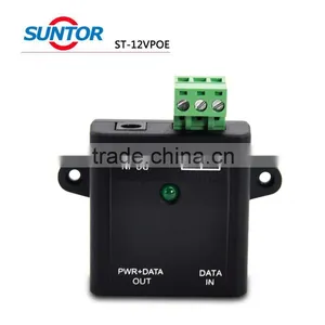 Factory Price 10/100M 2 Port 802.3af DC12-18v Output POE Injector thumbnail-5