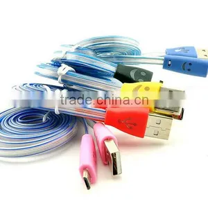 Sync Charger Led Usb Cable Micro Phone Led Usb Cable For Charger, High Quality Led Phone Cable thumbnail-2