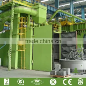 Automatic Trolley Table Shot Blasting Machine/Shot Blast Equipment thumbnail-4