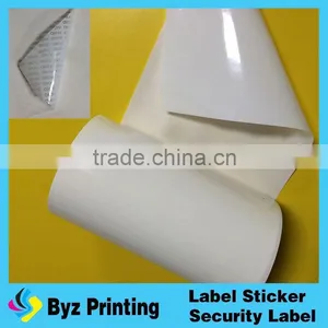 Custom 6mm Round Destructible Calibration Void Stickers, Warranty Void if Broken Label, Self-destroying thumbnail-4