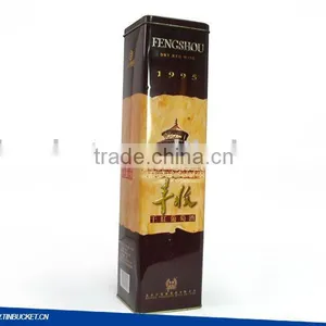 First Grade Tinplate Tin Box Can Wine Box thumbnail-1