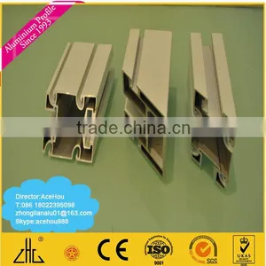 WOW!!!20 Years Aluminium Profiles for Nigeria Market Cream Color Powder Coated Window Frame Profiles /Powder Coating Aluminum thumbnail-1