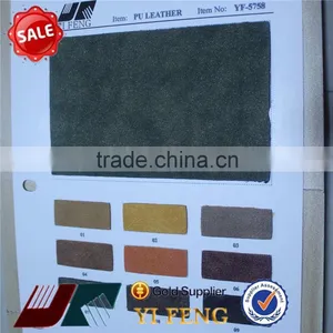 Synthetic pu Leather for Shoes thumbnail-1