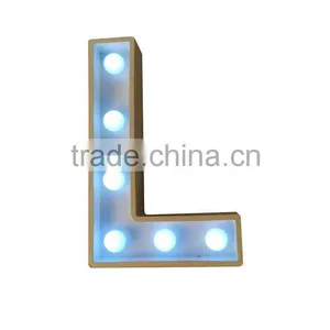 Vintage Letter Lights Home Decor Single Marquee Letter Light thumbnail-3