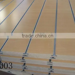 Slotted PVC/melamine Mdf for Furniture thumbnail-1