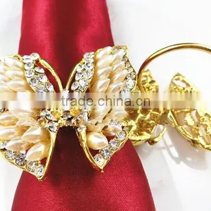 Custom Manufacturer/animal Shape Elegant Metal Napkin Ring thumbnail-3