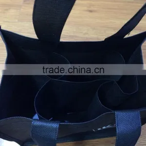 Red Design Non Woven Wine Bag thumbnail-4