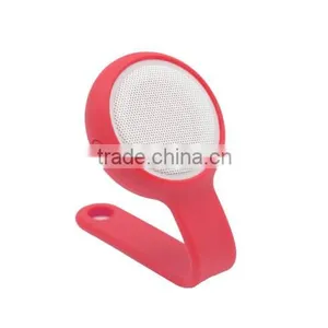 Hotsale New Creative Christmas Promotional Gift Bluetooth Speaker With Silicon Stand Hifi Sound thumbnail-4