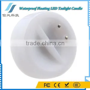 12Pcs Colorful Waterproof Floating LED Tea Light Candle thumbnail-5