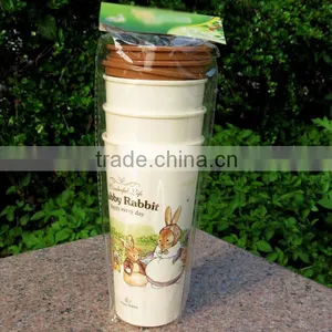 450Ml/600ml BPA Free Plastic Juice Tumbler for Promtion thumbnail-4