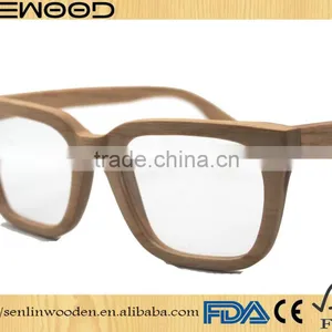 Top Quality Custom Engraving Logo Eco-friendly Natural Wood Bamboo Optical Sunglasses thumbnail-5