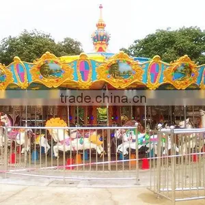 16 Merry go Round , Luxurious Merry go Round for Sale, Monolayer Merry go Round Carousel for Sale thumbnail-5
