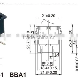 Chzjcz/household Electric Switch,rocker Switch for Electrical Products With Certificate thumbnail-6