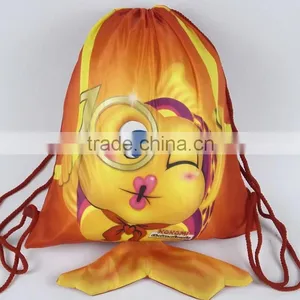 Reusable Printed Drawstring Backpacks Customized Drawstring Bag Cheap Personalized Drawstring Bags thumbnail-1