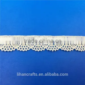 Wholesale High Quality H0666A Lace Ribbon,Crocheted Lace,100% Cotton Lace thumbnail-1